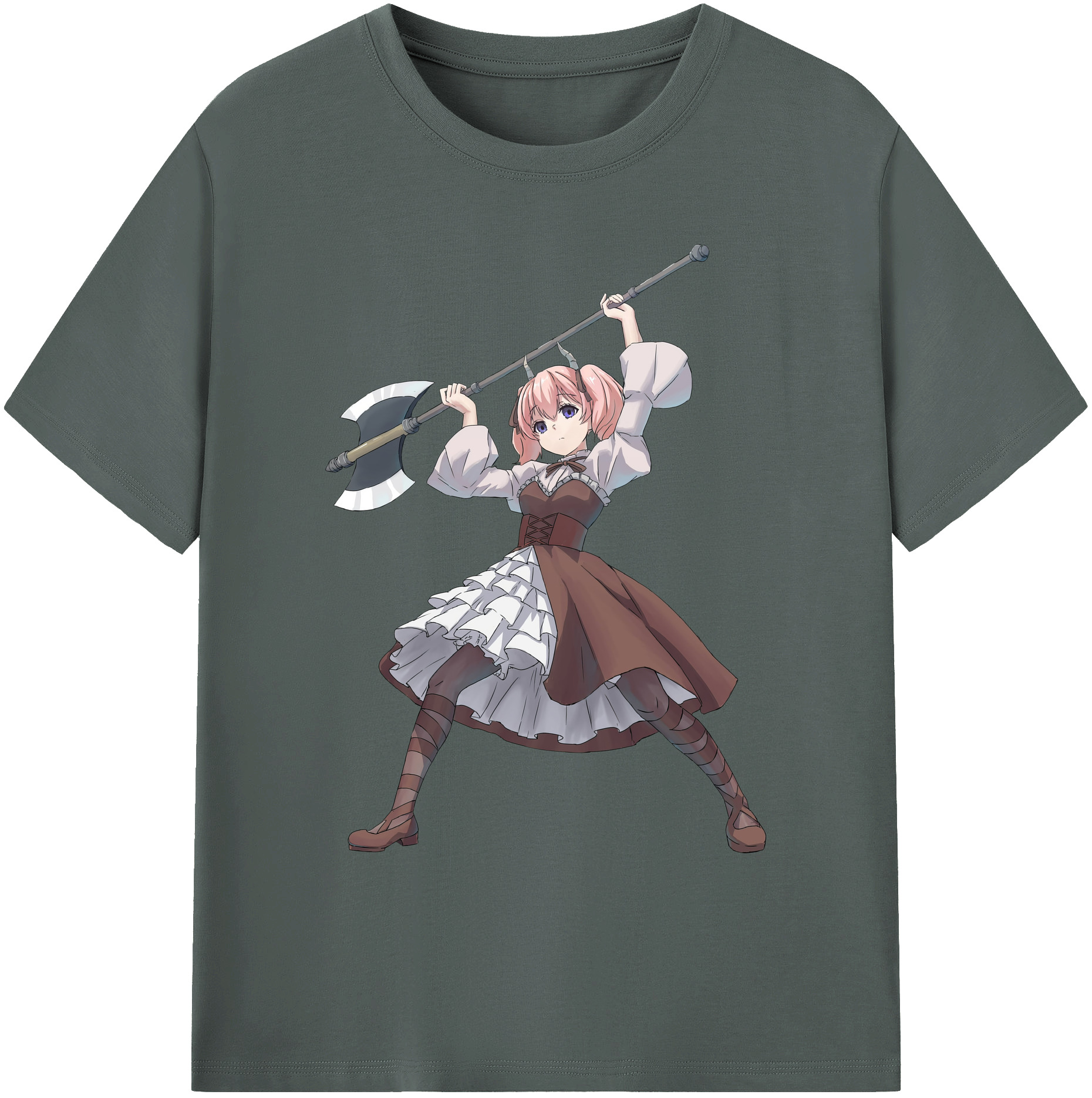 （画像用） 葬送のフリーレン Frieren 綿100％ メンズ半袖Tシャツ｜肌触りやわらか＆通気性